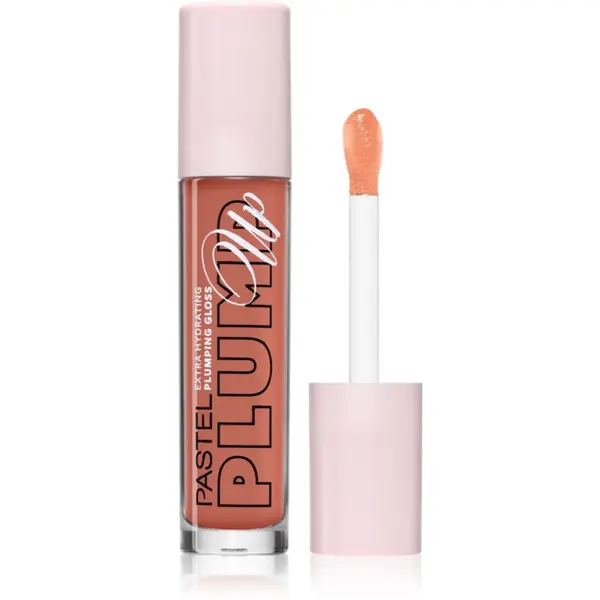 Pastel Pastel Plump Up hidratantno sjajilo za usne s plumping efektom nijansa 208 Shimmer Nude 5.3 ml