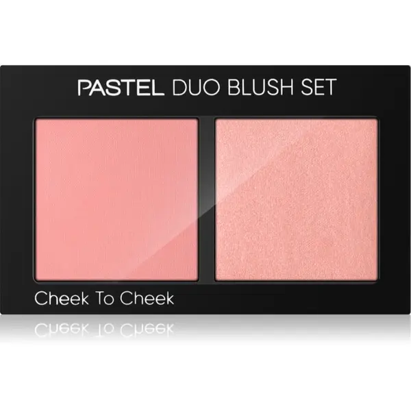 Pastel Pastel Profashion Duo Blush Set Cheek To Cheek paleta rumenila nijansa 10 Hot Pink 2x4.3 g