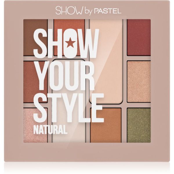 Pastel Pastel Show Your Style paleta sjenila za oči nijansa 464 Natural 17 g