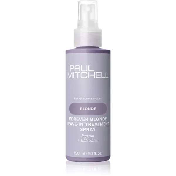 Paul Mitchell Paul Mitchell Blonde Forever Blonde Leave-In Treatment Spray sprej bez ispiranja za izbijeljenu, obojenu i kemijski tretiranu kosu 150 ml