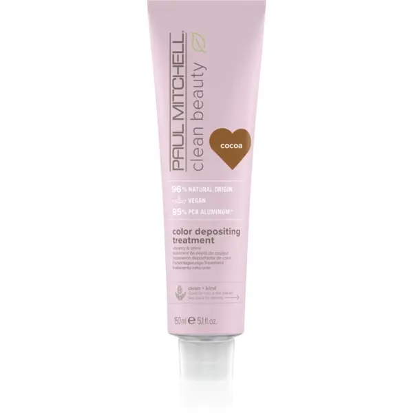 Paul Mitchell Paul Mitchell Clean Beauty Color Depositing Treatment hranjiva maska za obojenu kosu nijansa Cocoa 150 ml