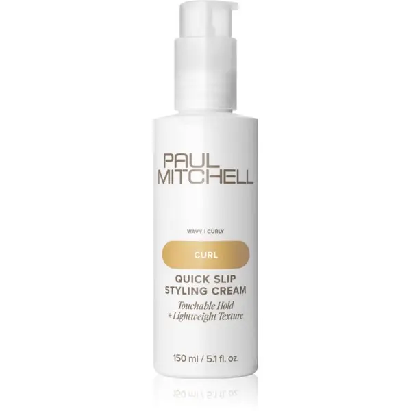 Paul Mitchell Paul Mitchell Curl Quick Slip Styling Cream krema za stiliziranje za valovitu i kovrčavu kosu 150 ml