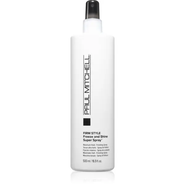 Paul Mitchell Paul Mitchell Firm Style Style Freeze and Shine Super Spray sprej za fiksiranje šminke sa sjajem 500 ml