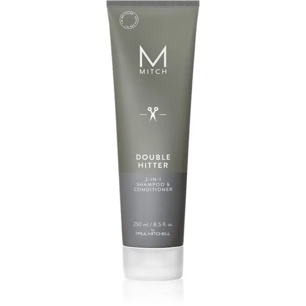 Paul Mitchell Paul Mitchell Mitch Double Hitter 2-IN-1 Shampoo & Conditioner šampon i regenerator 2 u 1 za muškarce 250 ml