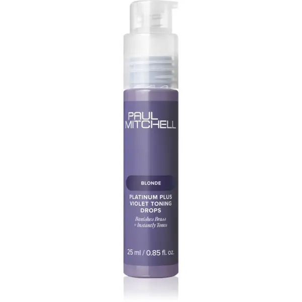 Paul Mitchell Paul Mitchell Platinum Plus Violet Toning Drops kapi neutralizirajući žuti tonovi 25 ml