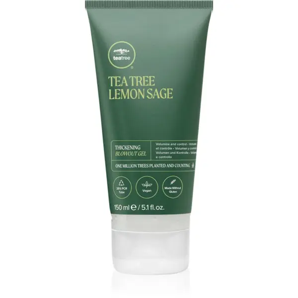Paul Mitchell Paul Mitchell Tea Tree Lemon Sage Thickening Blowout Gel gel za stiliziranje za volumen kose 150 ml
