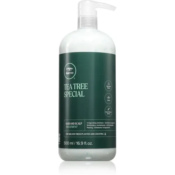 Paul Mitchell Paul Mitchell Tea Tree Special Hair And Scalp Treatment osvježavajući piling za čišćenje za vlasište 500 ml