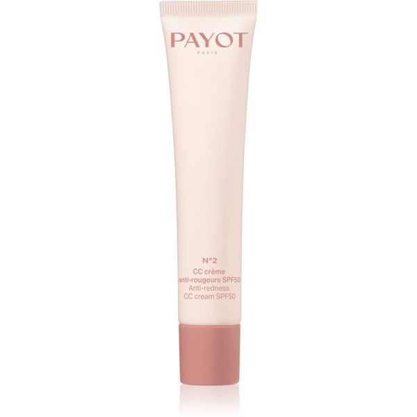 Payot Payot N°2 CC Crème Anti-Rougeurs SPF 50 CC krema protiv crvenila kože SPF 50+ 40 ml
