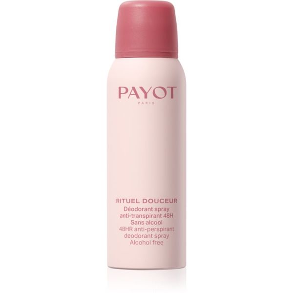 Payot Payot Rituel Douceur 48HR Anti-Perspirant Deodorant Spray Alcohol Free dezodorans antiperspirant u spreju bez alkohola 125 ml