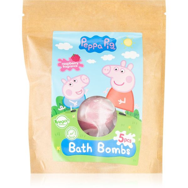 Peppa Pig Peppa Pig Bath Bombs šumeća kugla za kupku 5x50 g
