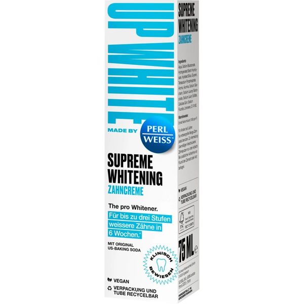 Perl Weiss Perl Weiss Up White Supreme Whitening pasta za izbjeljivanje zuba 75 ml