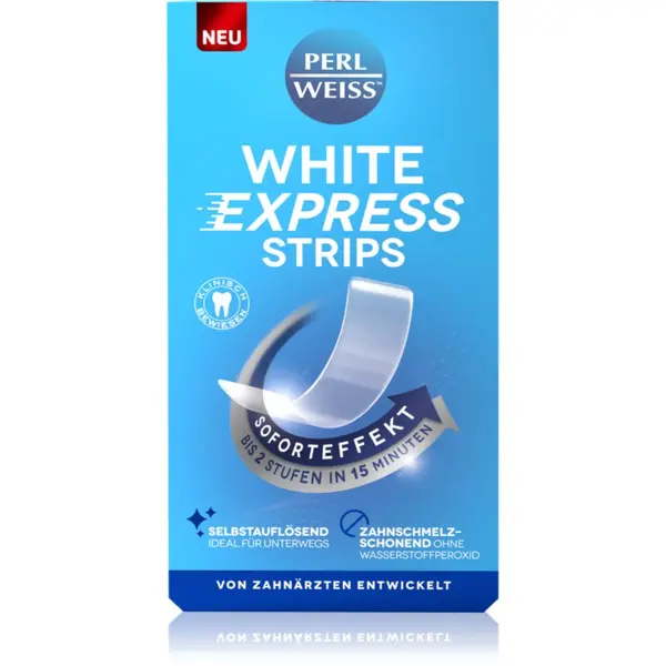 Perl Weiss Perl Weiss White Strips Express trakice za izbjeljivanje zuba 4 kom