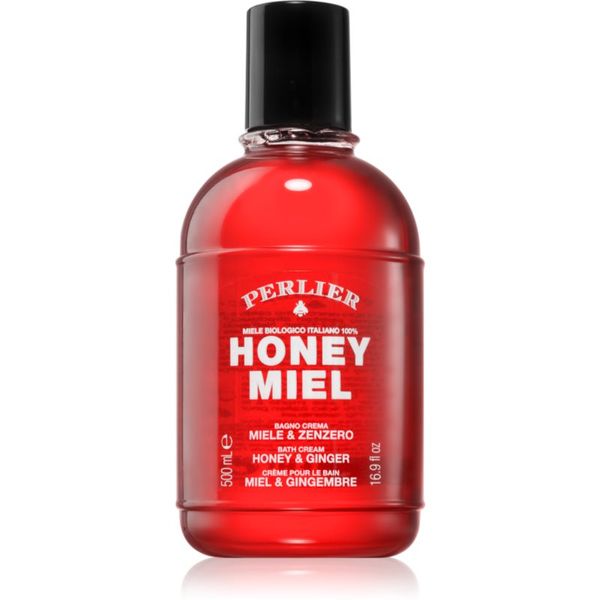 Perlier Perlier Honey Miel Honey & Ginger krema za tuširanje i kupku 500 ml