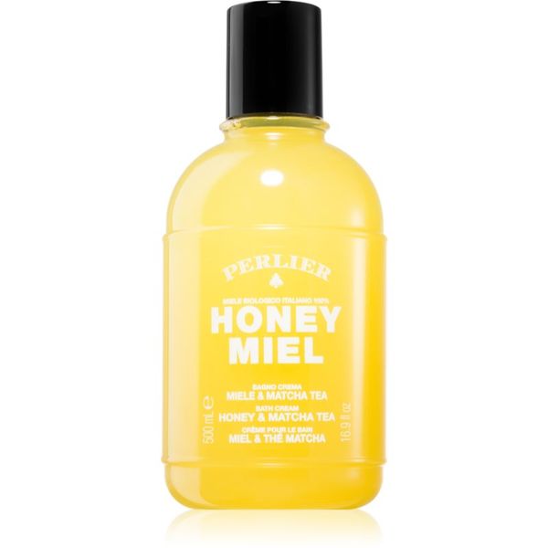 Perlier Perlier Honey Miel Honey & Matcha Tea krema za tuširanje i kupku 500 ml