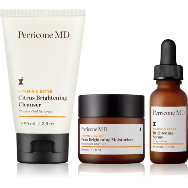 Perricone MD Perricone MD Vitamin C Ester Brightening Trio poklon set s vitaminom C