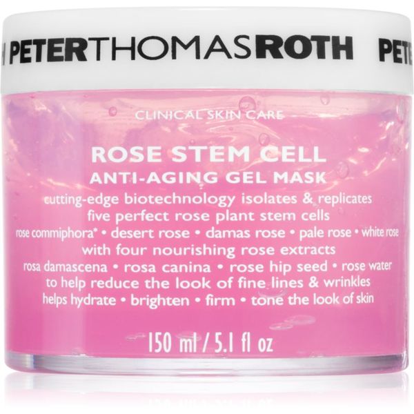 Peter Thomas Roth Peter Thomas Roth Rose Stem Cell Anti-Aging Gel Mask hidratantna maska s teksturom gela 150 ml