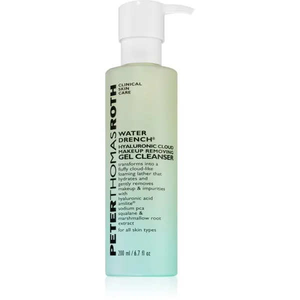 Peter Thomas Roth Peter Thomas Roth Water Drench Hyaluronic Cloud Gel Cleanser gel za čišćenje i skidanje make-upa 200 ml