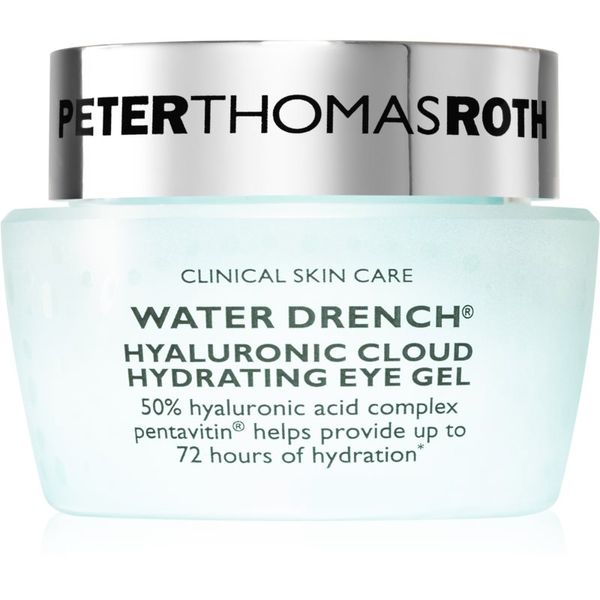 Peter Thomas Roth Peter Thomas Roth Water Drench Hyaluronic Cloud Hydrating Eye Gel hidratantni gel za područje oko očiju s hijaluronskom kiselinom 15 ml