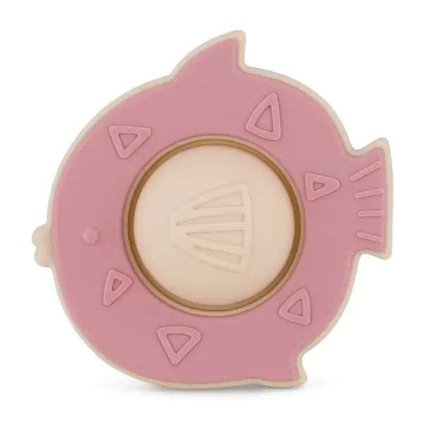 Petite&Mars Petite&Mars Fish Fiona 6m+ igračka Dusty Rose 1 kom