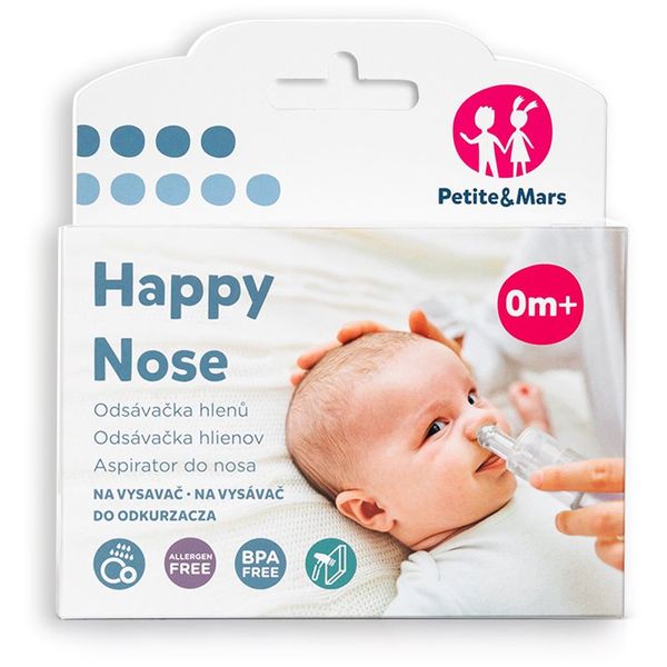 Petite&Mars Petite&Mars Happy Nose aspirator za nos 0 m+ 1 kom