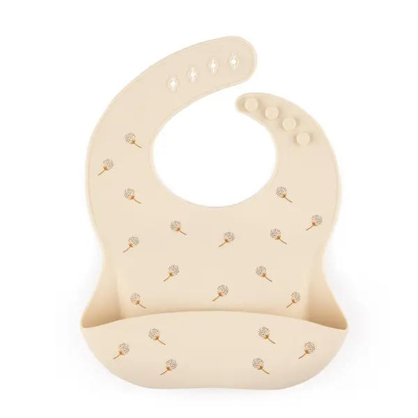 Petite&Mars Petite&Mars Sam Beige 6m+ podbradnik Dandelion 1 kom