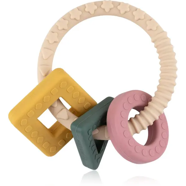 Petite&Mars Petite&Mars Silicone teether Figures grickalica za bebe 0m+ 1 kom