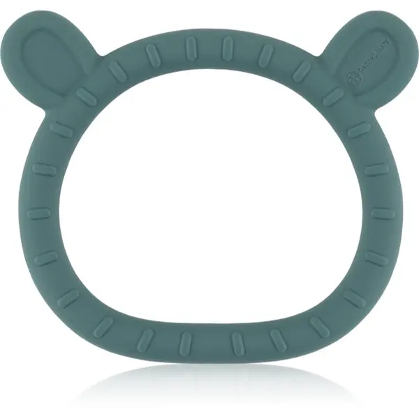 Petite&Mars Petite&Mars Silicone teether Teddy grickalica za bebe za djecu od rođenja Misty Green 1 kom
