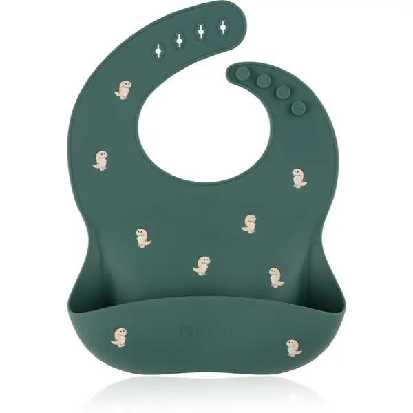 Petite&Mars Petite&Mars Take&Match 6m+ podbradnik Green Dinos 1 kom