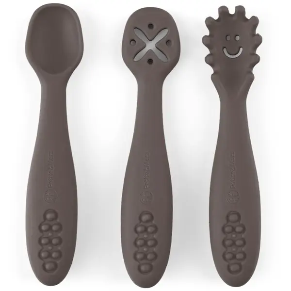 Petite&Mars Petite&Mars Take&Match 6m+ žličica za djecu Bitter Cocoa 3 kom