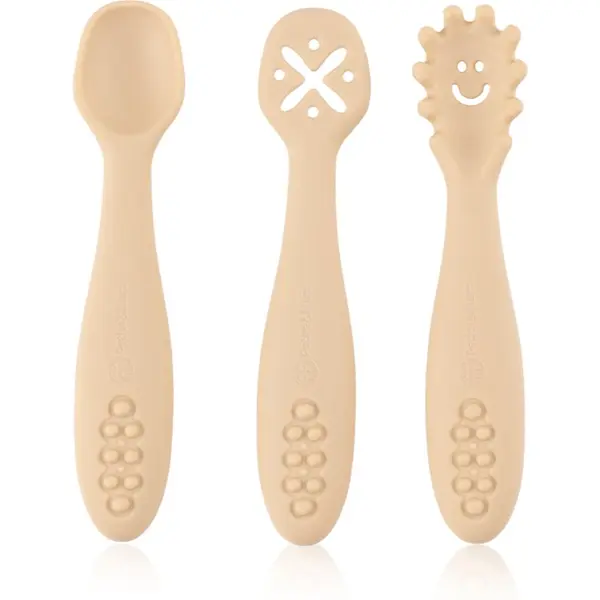 Petite&Mars Petite&Mars Take&Match 6m+ žličica za djecu Desert Sand 3 kom