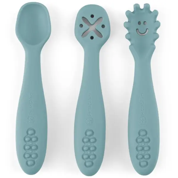Petite&Mars Petite&Mars Take&Match 6m+ žličica za djecu Frosted Sky 3 kom