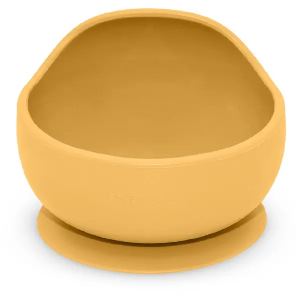 Petite&Mars Petite&Mars Take&Match Silicone Bowl posudica s vakuumskim držačem Intense Ochre 6 m+ 360 ml