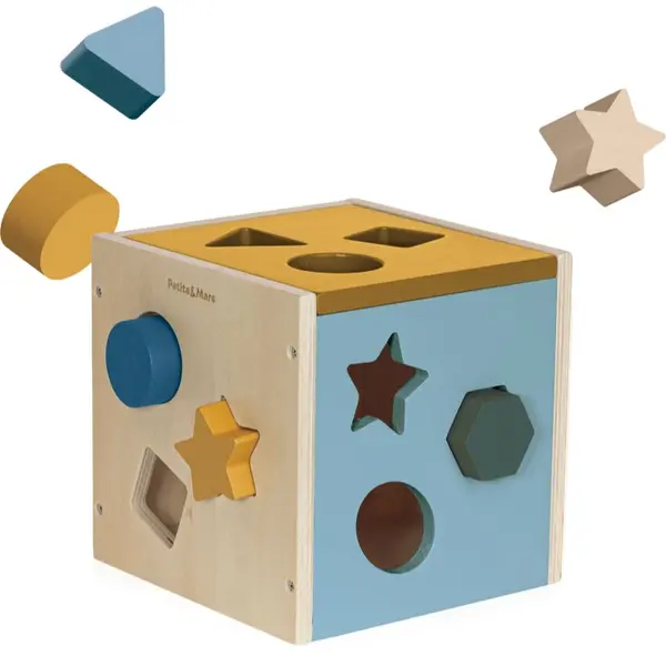 Petite&Mars Petite&Mars Wood of Mars Gravity aktivna umetaljka od drva 12m+ Cosmic Blue 1 kom