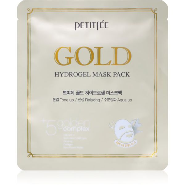 Petitfée Petitfée Gold intenzivna hidrogel maska s 24-karatnim zlatom 32 g