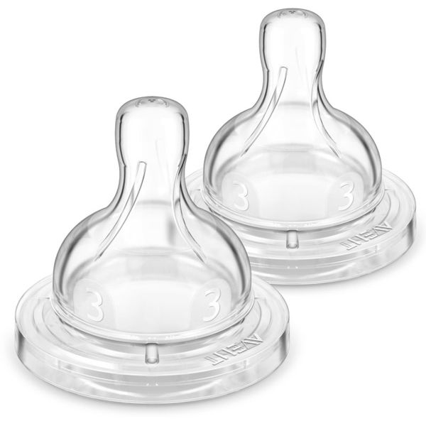 Philips Avent Philips Avent Anti-colic Flow 3 sisač za bočicu protiv kolika 3 m+ Medium Flow 2 kom