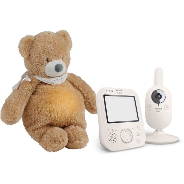 Philips Avent Philips Avent Baby Monitor SCD891/26+NATTOU Sleepy Bear Pale Brown poklon set 0 m+(za bebe)