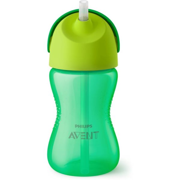 Philips Avent Philips Avent Cup with Straw šalica sa savitljivom slamkom 12m+ Boy 300 ml