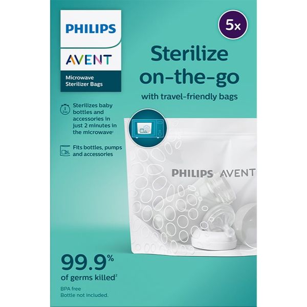 Philips Avent Philips Avent Sterilize on-the-go vrećice za sterilizaciju za mikrovalnu 5 kom