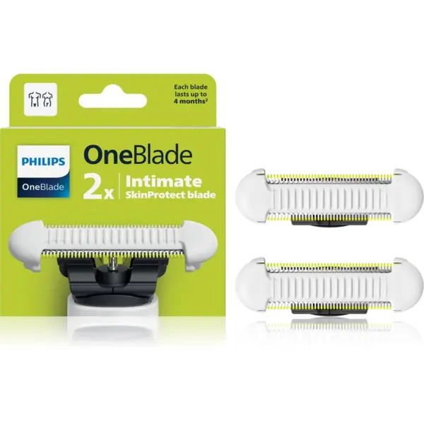 Philips Philips OneBlade Intimate SkinProtect QP229/50 zamjenske britvice for OneBlade Intimate QP1924/30 2 kom