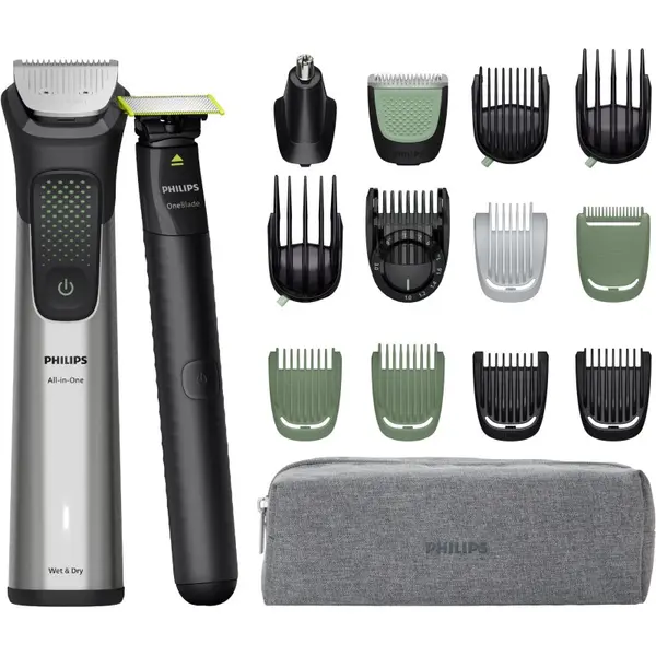 Philips Philips Series 9000 MG9535/15 višenamjenski trimer + Philips One Blade Face 1 kom