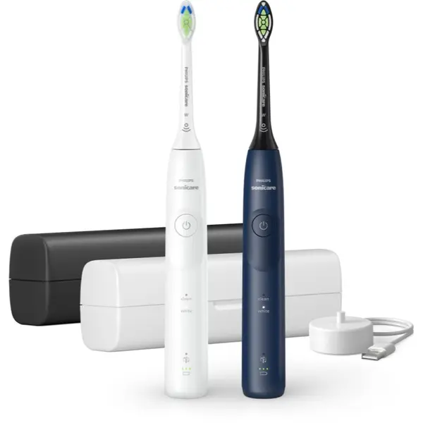 Philips Philips Sonicare 5500 HX7119/01 sonična električna četkica za zube, 2 kom Blue&White 2 kom