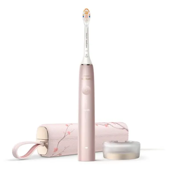 Philips Philips Sonicare 9900 DiamondClean Prestige Limited Edition HX9992/31 sonična električna četkica za zube s aplikacijom Pink 1 kom