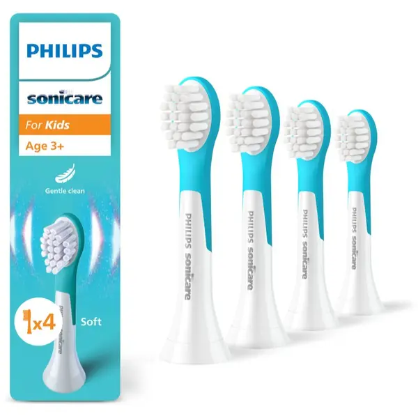 Philips Philips Sonicare For Kids Mini 3+ HX6034/90 zamjenske glave za zubnu četkicu za djecu 4 kom