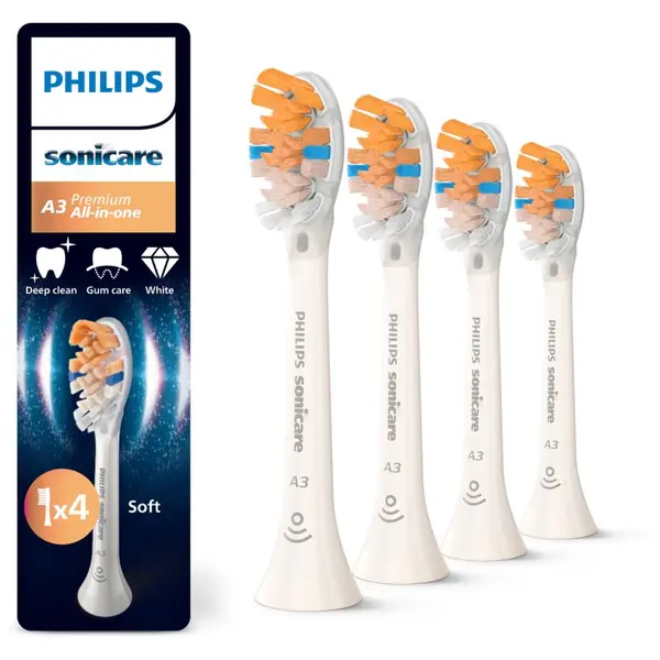 Philips Philips Sonicare Premium All-in-One HX9094/87 zamjenske glave za zubnu četkicu White 4 kom