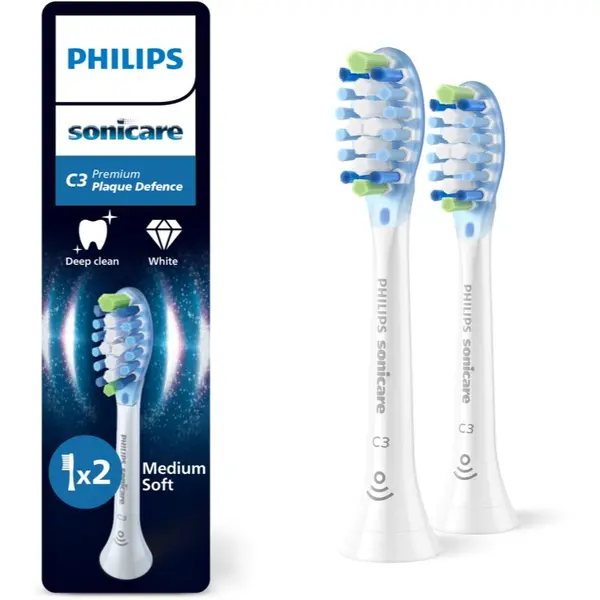 Philips Philips Sonicare Premium Plaque Defense HX9042/87 zamjenske glave za zubnu četkicu 2 kom