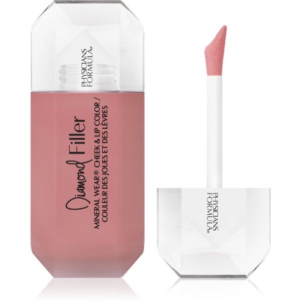 Physicians Formula Physicians Formula Mineral Wear® Diamond Filler ruž za usne i obraze nijansa Brilliant Peach 7,3 ml