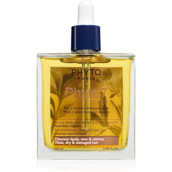 Phyto Phyto 7 Elixir Smoothing Enhancing Oil ulje za suhu, iscrpljenu kosu 100 ml