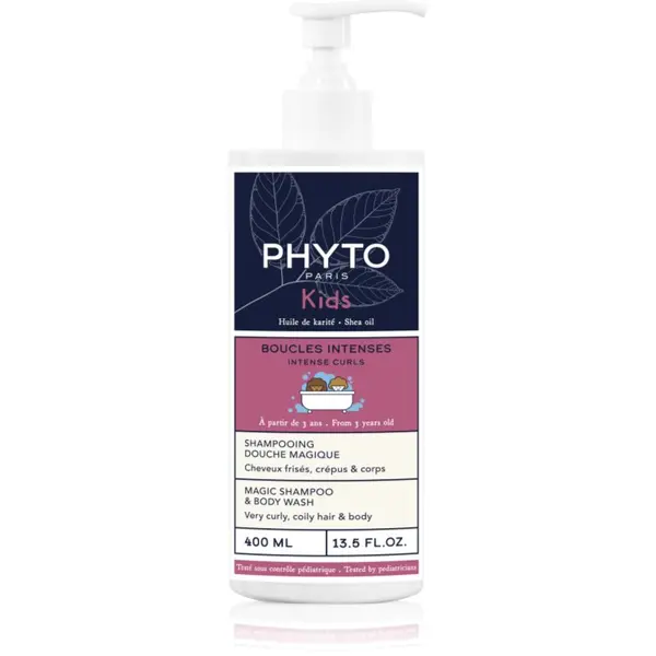 Phyto Phyto Kids Intense Curls Magic Shampoo & Body Wash šampon i gel za tuširanje za djecu 400 ml