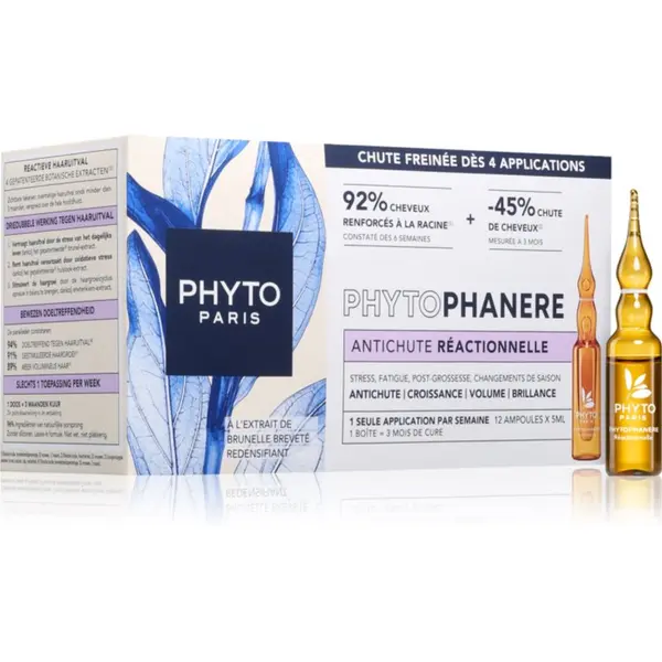 Phyto Phyto PhytoPhanere Reactive Hair Loss Treatment ampule protiv gubitka kose 12x5 ml