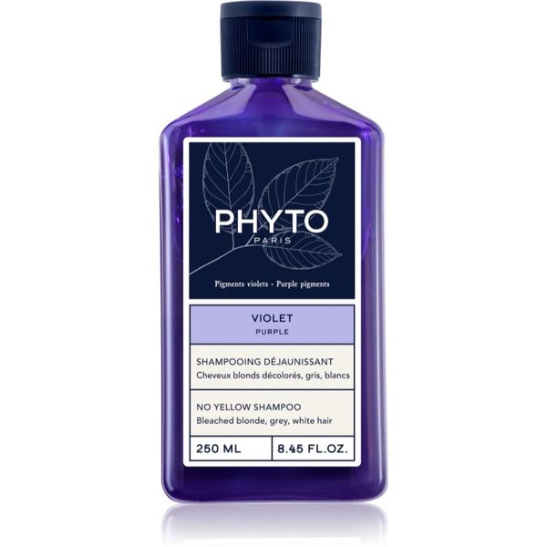 Phyto Phyto Purple No Yellow Shampoo šampon za toniranje za plavu i kosu s pramenovima 250 ml